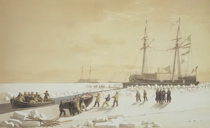La Cannonniere lichtet Anker, aus 